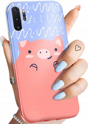 Hello Case Etui Do Samsung Galaxy Note 10 Plus Świnka Peppa Bajka Obudowa