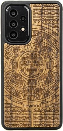 Bewood Drewniane Etui Na Samsung Galaxy A13 4G Kalendarz Aztecki Limba