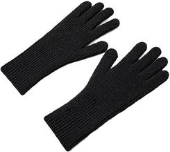 Zdjęcie Rękawiczki Turystyczne Damskie Hurtel Plecione Z Wycięciem Na Palce - Lwówek