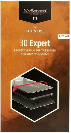 Myscreen Folia Ochronna Cut Amp Use 3D Expert Pro 4 0 Uniwersalna 7" 10 Szt 5904433204767