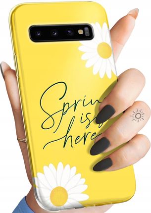 Hello Case Etui Do Samsung Galaxy S10 Wiosna Wiosenne Spring Obudowa Pokrowiec