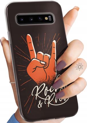 Hello Case Etui Do Samsung Galaxy S10 Rockowe Rock And Roll Gitara Punk