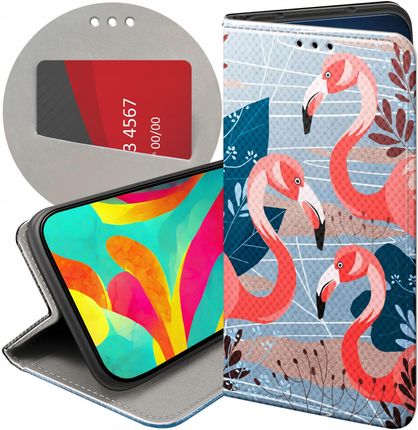 Hello Case Etui Z Klapką Do Xiaomi Redmi 6A Flaming Flamingi Ptaki Futerał