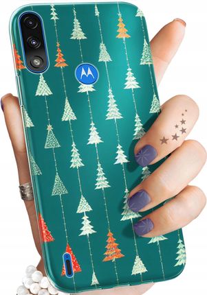 Hello Case Etui Do Motorola Moto E7 Power Choinka Święta Boże Narodzenie Obudowa