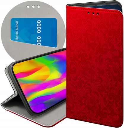 Hello Case Etui Z Klapką Do Xiaomi Mi 10T Lite Czerwone Serca Róże Futerał