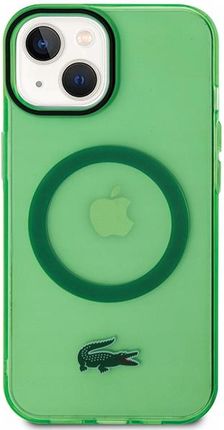 Lacoste Etui Do Iphone 15 Plus Zielony Case Plecki