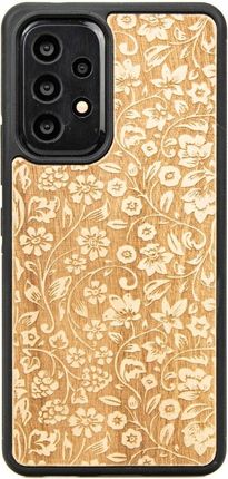 Bewood Drewniane Etui Na Samsung Galaxy A73 5G Kwiaty Polne Aniegre