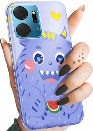 Hello Case Etui Do Huawei Honor X7A Potwory Potwór Monster Obudowa Pokrowiec