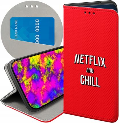 Hello Case Etui Z Klapką Do Samsung Galaxy M52 5G Netflix Seriale Filmy Kino