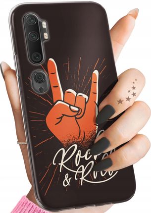 Hello Case Etui Do Xiaomi Mi Note 10 Pro Rockowe Rock And Roll Gitara