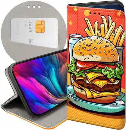 Hello Case Etui Z Klapką Do Xiaomi Mi A1 Hamburger Burgery Fast Food Jedzenie