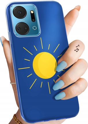 Hello Case Etui Do Huawei Honor X7A Słońce Planety Sun Obudowa Pokrowiec