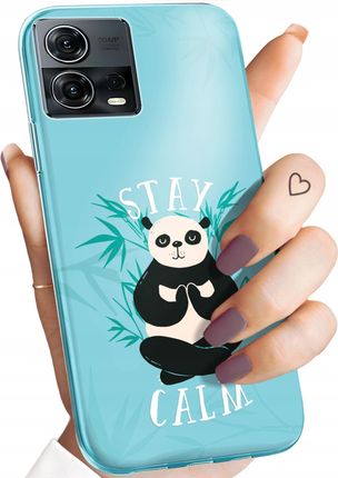 Hello Case Etui Do Motorola Moto S30 Pro 5G Edge 30 Fusion Panda Bambus Pandy