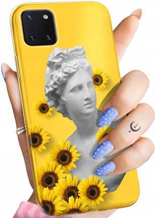Hello Case Etui Do Samsung Galaxy Note 10 Lite Żółte Słoneczne Yellow Obudowa