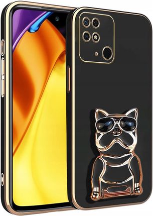Itel Etui Glamour Dog 6D Do Xiaomi Redmi 10C Uchwyt Podstawka Ochrona Szkło
