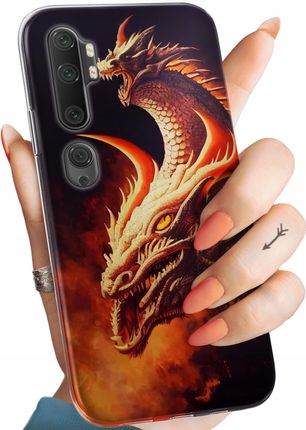 Hello Case Etui Do Xiaomi Mi Note 10 Pro Smoki Dragon Taniec Smoków Obudowa