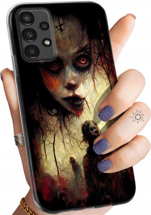 Hello Case Etui Do Samsung Galaxy A13 5G Halloween Zombie Dynie Czaszki Wampiry