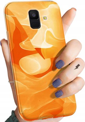 Hello Case Etui Do Samsung Galaxy A6 2018 Pomarańczowe Pomarańcze Orange Obudowa