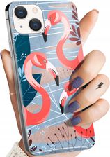 Hello Case Etui Do Iphone 15 Plus Flaming Flamingi Ptaki Obudowa Pokrowiec
