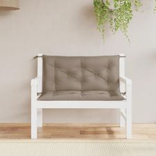 Vidaxl Poduszki Na Ławkę Ogrodową 2szt. Taupe Tkanina Oxford 315000