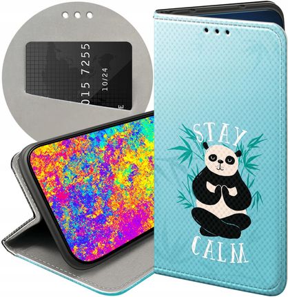 Hello Case Etui Z Klapką Do Xiaomi Mi A2 Lite Panda Bambus Pandy Futerał