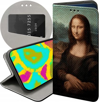 Hello Case Etui Z Klapką Do Sony Xperia 1 Iii Leonardo Da Vinci Mona Łasiczka