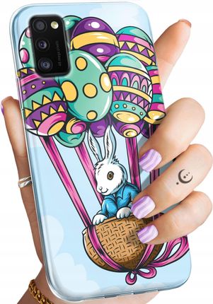 Hello Case Etui Do Samsung Galaxy A41 Wielkanoc Jajko Królik Koszyk Obudowa