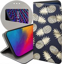 Hello Case Etui Z Klapką Do Xiaomi Redmi Note 7 Ananas Owoce Egzotyczne Futerał