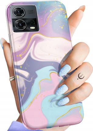 Hello Case Etui Do Motorola Moto S30 Pro 5G Edge 30 Fusion Pastele Ilustracja