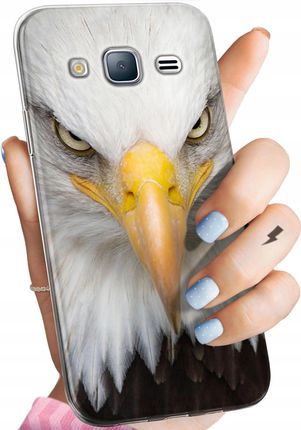 Hello Case Etui Do Samsung Galaxy J3 2016 Orzeł Sokół Eagle Obudowa Pokrowiec