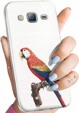 Hello Case Etui Do Samsung Galaxy J3 2016 Ptaki Ptak Papuga Koliber Obudowa