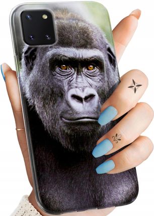 Hello Case Etui Do Samsung Galaxy Note 10 Lite Małpki Małpa Nosacz Obudowa