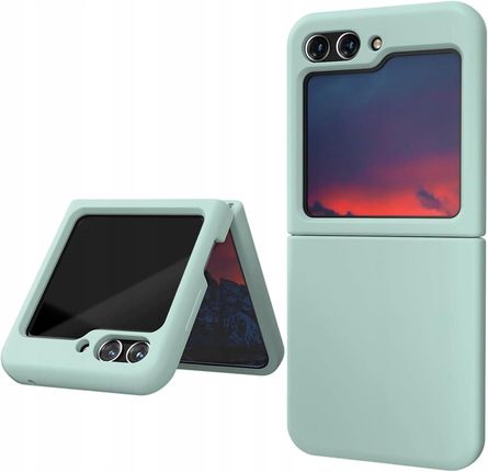 Supero Etui Do Galaxy Z Flip 5 5G Silikonowy Case Plecki Cover Pokrowiec Futerał