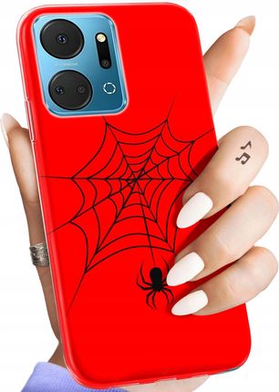 Hello Case Etui Do Huawei Honor X7A Pająk Spider Pajęczyna Obudowa Pokrowiec