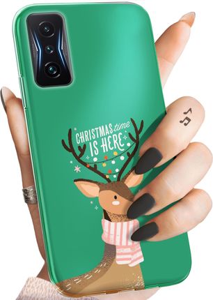 Hello Case Etui Do Xiaomi Poco F4 Gt Świąteczne Christmass Święta Obudowa