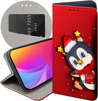 Hello Case Etui Z Klapką Do Xiaomi Redmi 4X Święta Christmas Mikołaj Futerał
