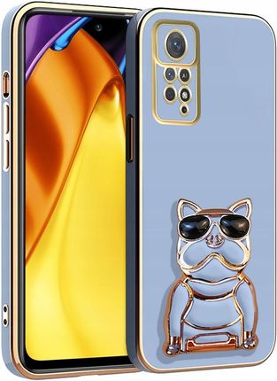 Itel Etui Glamour Dog 6D Do Xiaomi Redmi Note 11 11S Uchwyt Podstawka Szkło