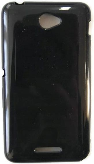 Cover Con Flip In Pelle Sintetica Per Sony Xperia E4, Nero, Custodia Protettiva Con Fodera Vellutata + 2 Pellicole Protettive In Omaggio