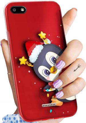 Hello Case Etui Do Xiaomi Redmi 6A Święta Christmas Mikołaj Pingwin Obudowa