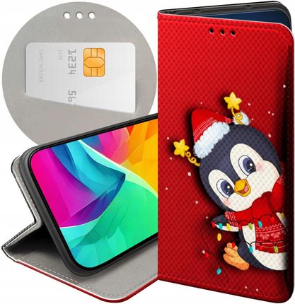 Hello Case Etui Z Klapką Do Xiaomi Mi A2 6X Święta Christmas Mikołaj