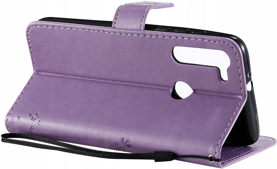 Custodia Motorola Moto G8 In Pelle PU Con Magnetica, Portafoglio Con Slot Carte, Nero - 2