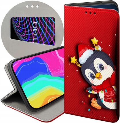 Hello Case Etui Z Klapką Do Xiaomi Redmi 10 Święta Christmas Mikołaj Futerał