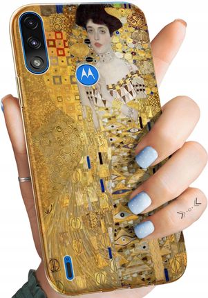 Hello Case Etui Do Motorola Moto E7 Power Klimt Gustav Pocałunek Obudowa