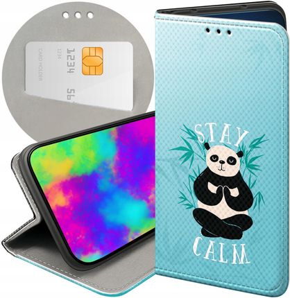 Hello Case Etui Z Klapką Do Xiaomi Mi A2 6X Panda Bambus Pandy Futerał