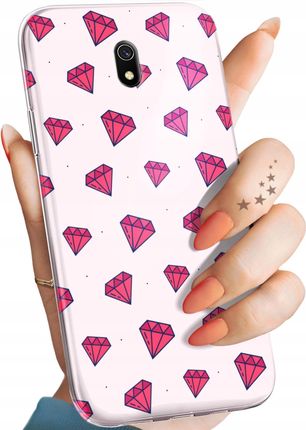 Hello Case Etui Do Xiaomi Redmi 8A Cyrkonie Diamenty Kryształy Obudowa Pokrowiec