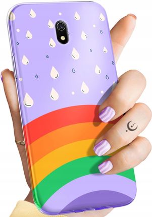 Hello Case Etui Do Xiaomi Redmi 8A Tęcza Rainbow Obudowa Pokrowiec