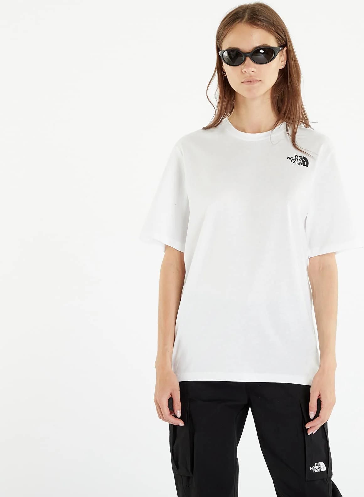 The North Face Relaxed Redbox Short Sleeve Tee TNF White/ Super Sonic ...