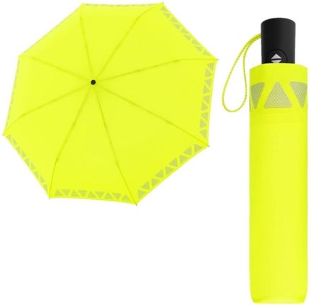 Parasol Doppler Safety automatyczny składany odblaskowy żółty
