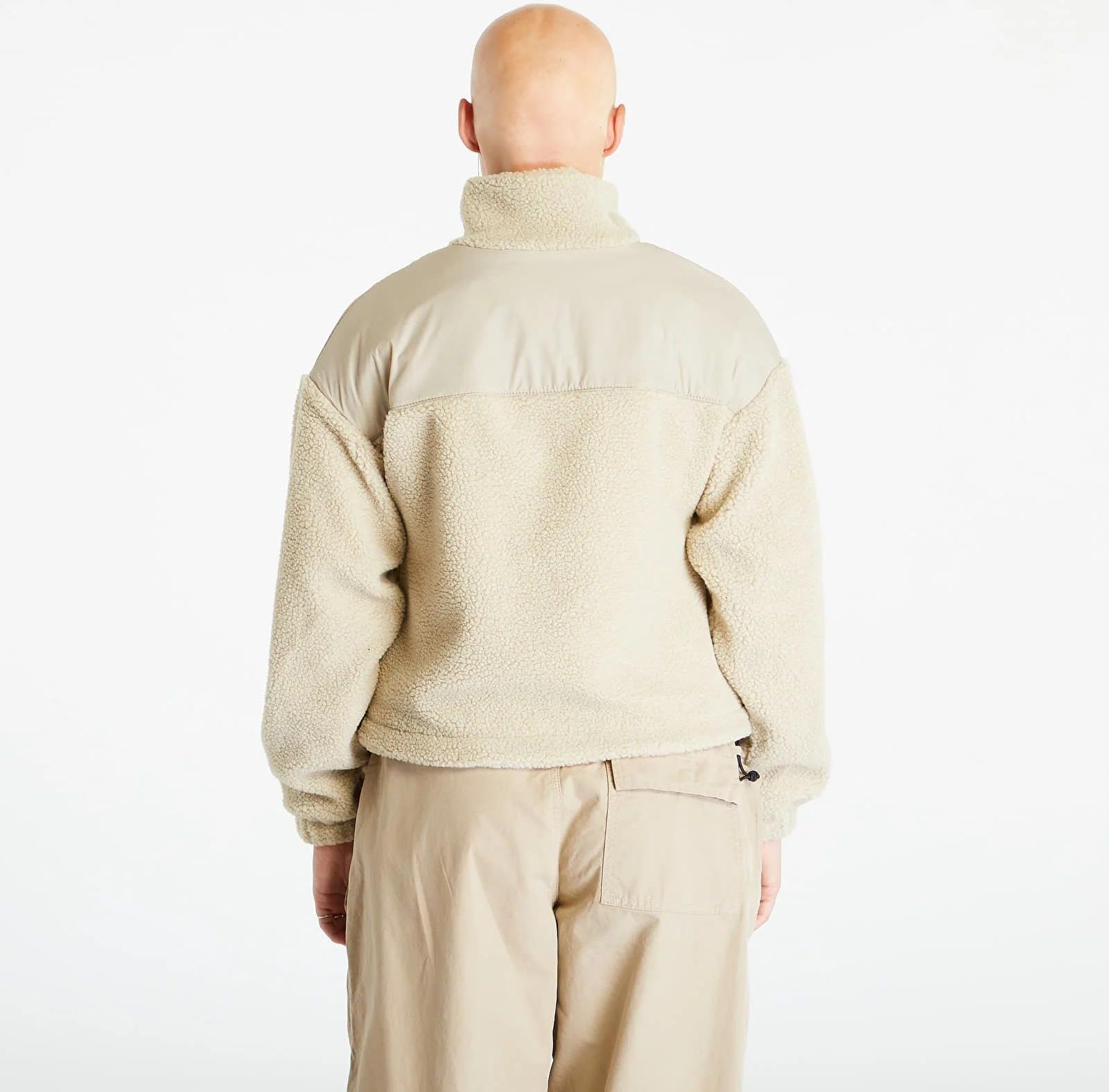Urban Classics LADIES SHERPA JACKET - Téli kabát - sand/bézs