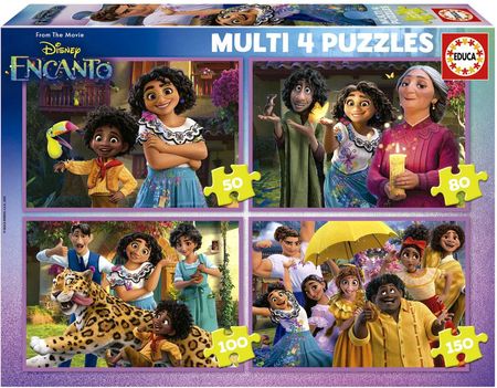 Educa Educa Puzzle Disney Nasze Magiczne Encanto 4W1